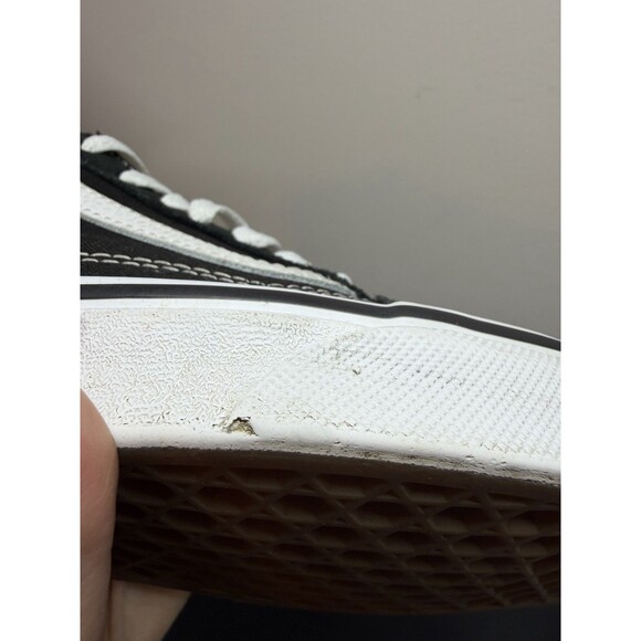 Vans Shoes Mens 6 Womens 7.5 Off The Wall Old Skool Skate Sneakers Black 500714 - Picture 12 of 13